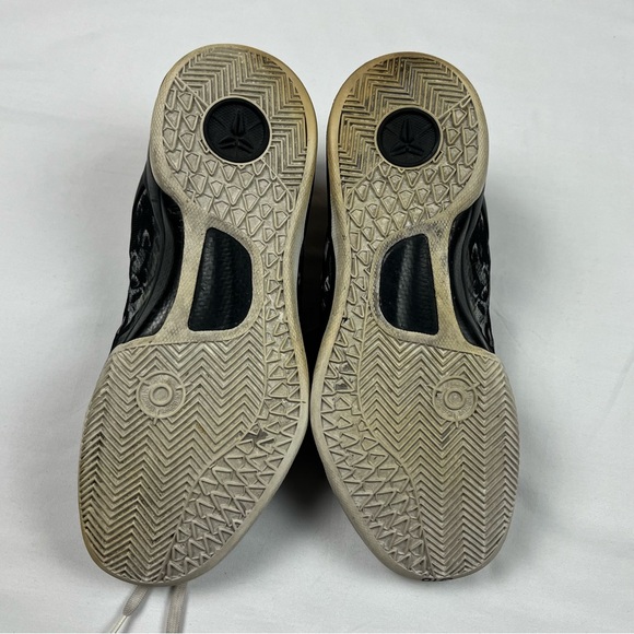 Nike Zoom Kobe 8 VIII iD Size US 8 Black/White Basketball Sneakers 586174-992 - Picture 6 of 9